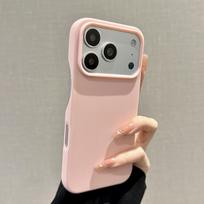 Ultra Slim Candy Color Silicone Semi-Wrapped Frameless Case for For Iphone 17 16 15 14 Plus 13 12 11 Pro Max Matte Skin Soft Cover iPhone 13 beige
