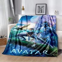 Karštas Anime Avataras Minkštas pliušinis pledas 70X100cm Minkšti 3D flanelės avinėlio šerpos pledai Kūdikio Vaikų Dovana Mesti ant sofos Miegamojo Flannel 70x100cm gray