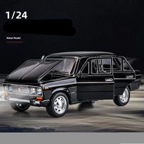 1/24 LADA 2105 SEDAN lydinio automobilio modelis lieto metalo klasikinės transporto priemonės automobilio modelis simuliacinis garsas ir šviesa kolekcija vaikų žaislas dovana