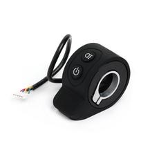 Button Thumb For HX X7 X8 Electric Scooter Accelerator Throttle Switch Turn On Off Lamp Light Speed Control Parts Accessories X7 X8 Throttle black black