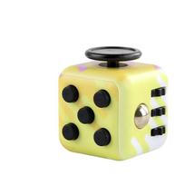 Fidget Cube Antistress Hand Spinner Decompression Toy For Autism Adhd Anxiety Sensory Toys For Kids Adults Stress Relief Toys white