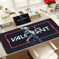 Hot Game Valorant Jett Mouse Pad XXL Gaming Accessories Office Gamer Keyboard Desk Mat Non-Slip Laptop Large rubber Mouse pad 30cmx60cm(11.8x23.6inch)