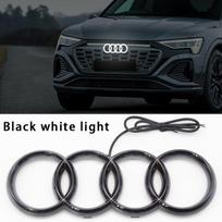 Skirta Audi C7 SKIRTA Audi emblema 249 273 285mm Automobilio LED priekinių grotelių logotipas Lempa Šviesa SKIRTA AUDI A3 A4 A5 A6 A7 A8 S3 S4 S5 S6 S7 Q3 Q5 Q7 249mm Static black