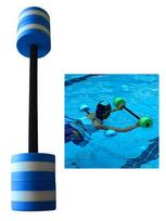 Floating Dumbbell Blue EVA Portable Easy to Grip Water Sports Dumbbell for Water Aerobic Equipment blue