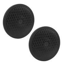 2pcs 360° Rotation Swivel Display Stand Smooth Lazy Susan Turntable  Bonsai Pruning black