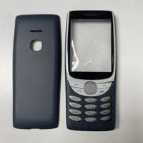 Nokia 8210 4G priekinis rėmelis, baterijos dangtelis su anglišku klaviatūros išdėstymu juoda