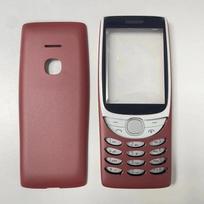 Nokia 8210 4G priekinis rėmelis, baterijos dangtelis su anglišku klaviatūros išdėstymu raudona
