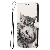 Dėklas Samsung Galaxy A27 A07 A17 A18 A08 A37 A57 A56 A36 A26 A16 A55 A35 A25 A15 A54 Dėklas Odinė Piniginė Atverčiamas Galinis Dangtelis Dirželis Samsung A35 gray