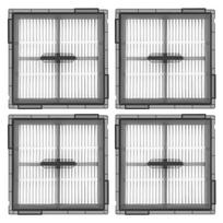 2/4 vnt. HEPA filtrai Priedas Roborock Q10 S5 / Q10 S5+ / Q10 VF / Q10 VF+ / Q10V / Q10V+ dulkių siurbliui Pakeičiamas filtras gray