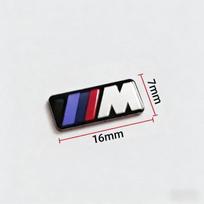 Automobilio vairo M standarto interjero lipdukai BMW M standarto vairo stebulės, pavarų dėžės dekoratyviniai lipdukai 1 3 5 7 serijoms 16pcs