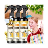(3pcs) Natural Micro-Molecularized Beeswax Spray, Beeswax Spray Furniture Polish and Cleaner, Crack and Scratch Renovation Care Wax less