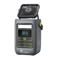 FOSSiBOT FDC300 288Wh DC Portable Power Station with Built‑in Fan | Dual 140W USB‑C Ports