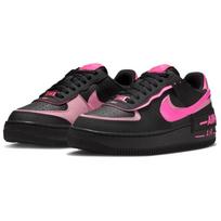 Nike AF1 Shadow Sintetinė Oda, Skaldyta Karvės Oda Riedlentės Batai Moteriški Juodi Rožiniai CI0919-006 36 black