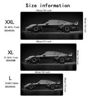 Luxury Sports Car Mouse Pad Gamer Desk Mat Large Office Keyboard Pads Xll Carpet Computer Table Surface For Accessories Mauspad 40x90cm