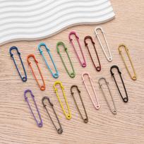 5/10/20Pcs Safety Pins 7.5cm Baked Paint Steel Large Heavy Duty Safety Pin Bulk for Clothes Sewing Arts Craft Accessories 7.5cm-20Pcs