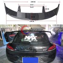 Skirta VW Scirocco 2008-2017 Hečbekui Galinio Stogo Spoilerio Dangtelis Galinės Bagažinės Stogo Lūpos Spoileris Sparnas Automobilio Lūpų Dangteliai ABS Kėbulo Rinkiniai Tiuningas balta