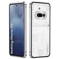 Case for Nothing Phone 3A, Frame Case, silver
