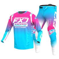 Motocross Jersey & Pant Kits lenktynių kostiumas Racer Gear Set Off-road MX Enduro MOTO Vyriški rinkiniai Moterų kalnų kalnų motociklų kombinacija S-30