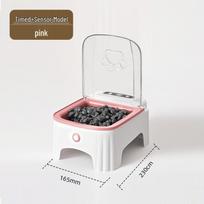 Pet Smart Feeder: Automatic Cat/Dog Food Bowl with Remote Video Feeding Timer + Sensor-Lid