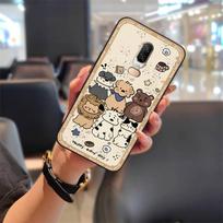Minkštas dėklas Atsparus smūgiams telefono dėklas OnePlus 6/1+6 Išliekantis Apsauginis Pilnas apvyniojimas Atsparus smūgiams Vandeniui atsparus Grafiti TPU Mielas OnePlus 6/1+6
