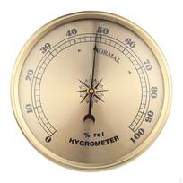 Hygrometer Humidity Gauge Convenient Measurement Meter for Living Room Boating Indoor Home beige