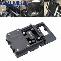 Skirta BMW R1250GS R1200GS ADV S1000XR F650GS F850GS F900R R1200RS Belaidis įkroviklis Greitas įkrovimas Mobiliojo telefono navigacijos laikiklis juoda