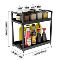 Multi-Purpose Kitchen and Bathroom Storage Rack for Spices & Cosmetics juoda