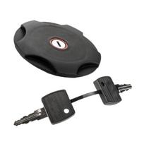 Fuel Tank Cap 1702830 for Opel Manta A/Rekord D black