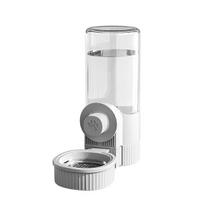 Hanging Pet Water Dispenser Hanging Cage Automatic Feeder One Size white