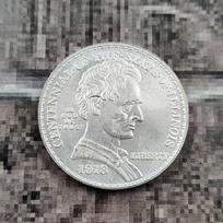Lincoln atminimo moneta Jungtinėse Valstijose, galima pūsti, sidabrinis doleris 1918 white