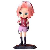 Anime Naruto Figures Sakura Action Uchiha Gaara Kakashi PVC Model Figurines For Decoration Collection Gift Toys 15cm pink