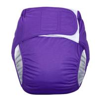 Plaunamos, nepralaidžios, su lipukais, suaugusiųjų šlapimo nelaikymo kelnaitės XL Regular Fleece Lining purple