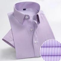 Didelio dydžio vyriški trumparankoviai verslo atsitiktinio stiliaus marškiniai Prekės ženklas Social Slim Fit Vienspalviai marškiniai balta, juoda, raudona, daugiaspalviai KOACUS 46 gray