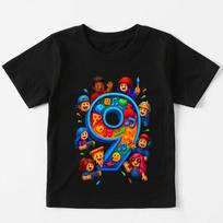 Roblox Printed T-shirts for Boys and Girls Birthday T-shirt 1 to 9 Years Old Kids T-shirt Casual Short Sleeve Tees Top Children Clothing 120 black