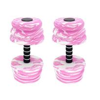 1Pair Sports Aquatic Exercise Dumbbells Highly Density EVA Foams Dumbbells Pool Resistance Water Weight Aquatic Dumbell mėlyna