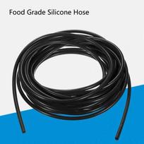 1m/3m/5m/10m/20m Aquarium Oxygen Pump Hose Food Grade Soft Silicone Pipe for Air Bubble Stone Fish Tank Tubes Pond Pump Hose 3M black