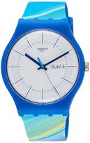 CHINESE WINTER SCENERY New Gent SO29Z700 Watch [Swatch] mėlyna