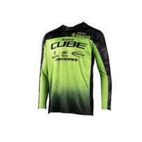 Enduro Motocross Jersey Moto Mtb Downhill Jersey MX Dh Mountain Bike Jersey Quick Drying Bicycle L black