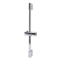 Dušo stumdomoji juosta Apvali metalinė rankinė dušo stumdomoji juosta su dušo HD laikikliu vonios kambariui 40 cm white