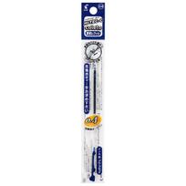 Pilot Coleto Ballpoint Pen Hi-Tec-C Refill, 0.4mm Blue-Black, 10-Pack (LHKRF100C4BB) white