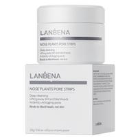 LANBENA Blue Beina Juodų Dėmelių Nosies Kaukė su 60 Absorbojančių Nulupamų Juostelių, 30g Nosies Kremas Sandėlyje white