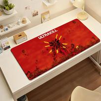 Žaidimas U-Ultrakill Pelės Padas Kompiuteris Nešiojamas Kompiuteris Guminis Neslystantis Pelės Kilimėlis Pelės Padas Žaidėjų Dekoras Stalo Kilimėlis 30cmx60cm(11.8x23.6inch) red