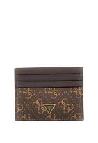 Guess, Vezzola, Leather Card Holder, SMVEZLLEA25, Brown, Unisex