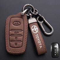 Odinis automobilio nuotolinio valdymo pultelio dėklas-dangtelis Toyota Corolla SE 2023 Camry 50 55 TLC200 Yaris Land Cruiser Prado150 RAV4 Venza SIENNA LQ2 black