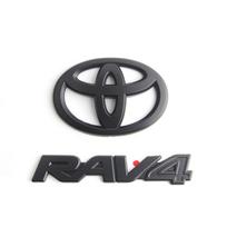 Overlays NEW 2019-2024 Suitable for Toyota Rav4 XLE XSE AWD Hybrid Matte Blackout Emblems Kits UN0 black