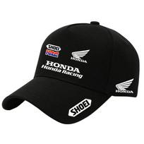 Honda HRC Racing Motociklo Beisbolo Kepuraitė Hat for Honda CB400 CB650F CBF CRF NC750 Reguliuojama Lauko Vyriška Moteriška Sportinė Laisvalaikio Kepurė OC3 juoda