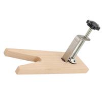 Bench Pin Clamp for Jewelry Making V Slot Workbench Attachment Wooden Bench Pin Clamp beige