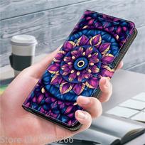 Odinis dėklas-piniginė telefonui Samsung Galaxy S20 FE S10 Lite S 20 Ultra Plus 5G, atverčiamas, su magnetu, su tapytu gėlių raštu Pc + tpu&Galaxy S10 Lite