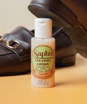 Saphir Leather Cleaning Lotion 50Ml Bag And Shoe Stain Remover Cleaner Free/Free gray