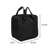 Automobilinis oro kompresorius pompa Automobilinis įrankis Juodas organizatorius krepšys Laikymo rankinė 13*21*29cm black